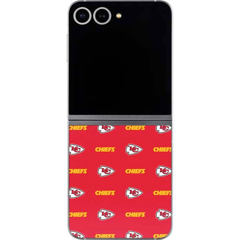 NFL Kansas City Chiefs Blitz Series Galaxy Z Flip6 Skin